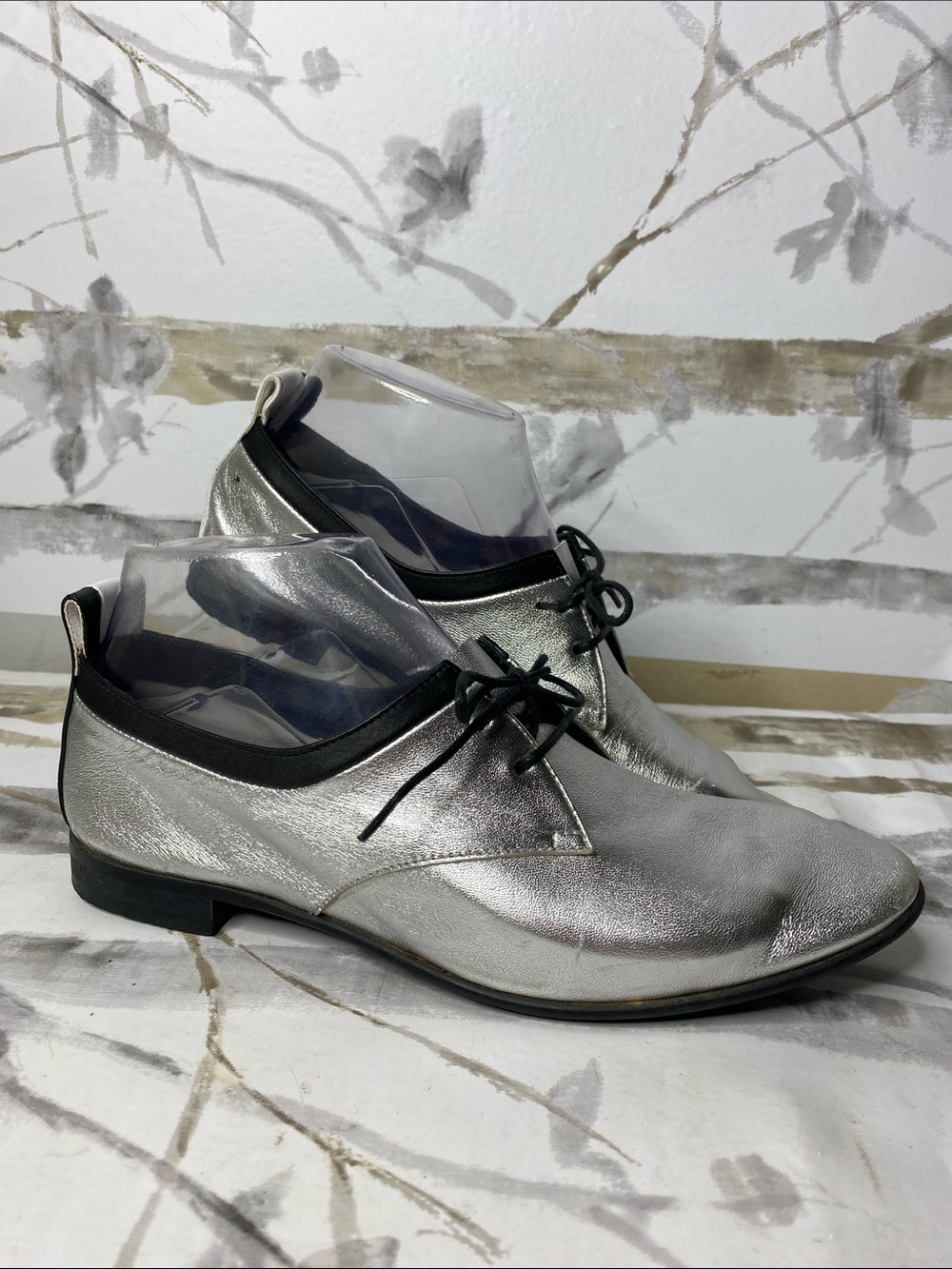 Pierre Hardy Metallic Flats/Loafers